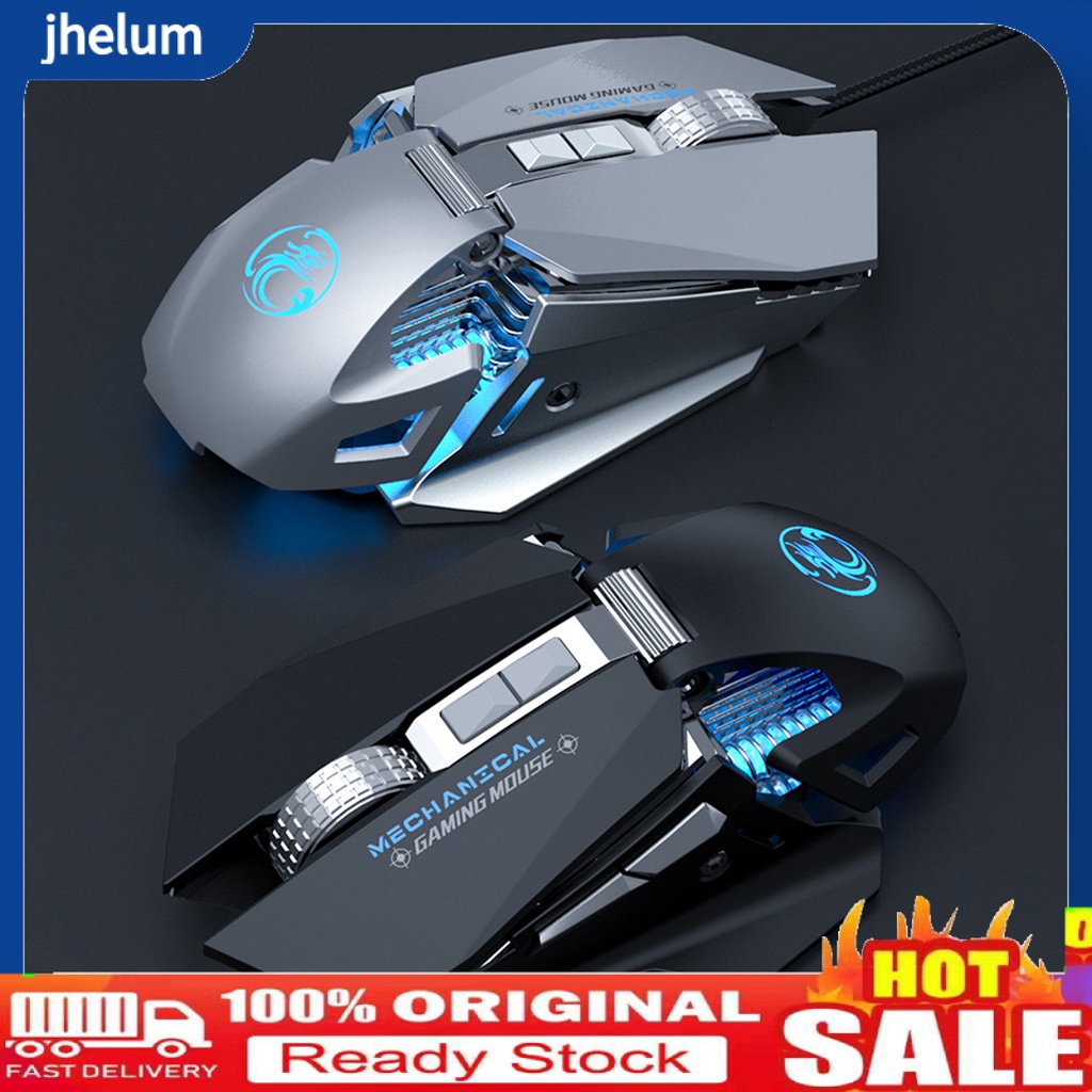Chuột Chơi Game IMICE T96 Có Dây USB 7 Nút Bấm Với Đèn RGB Cho Máy Tính/Laptop