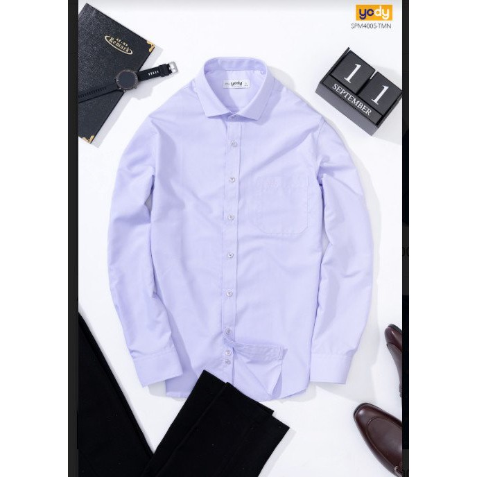 Áo Sơmi Nam Dài Tay Slim YODY Kháng Khuẩn Khử Mùi Tốt, Không Nhăn Tự Nhiên - Mã SP: SPM4005 | BigBuy360 - bigbuy360.vn