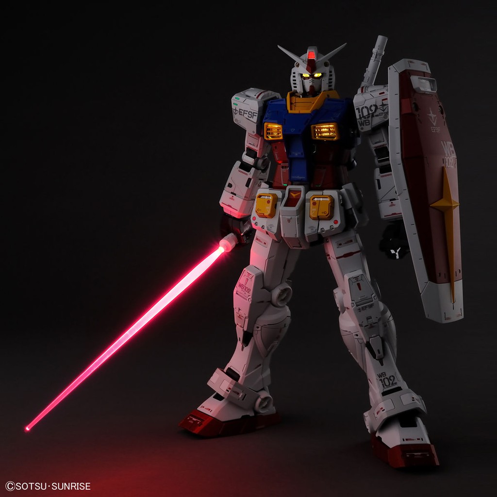 Mô Hình Gundam Bandai PG UNLEASHED RX-78-2 GUNDAM 1/60 MS Gundam