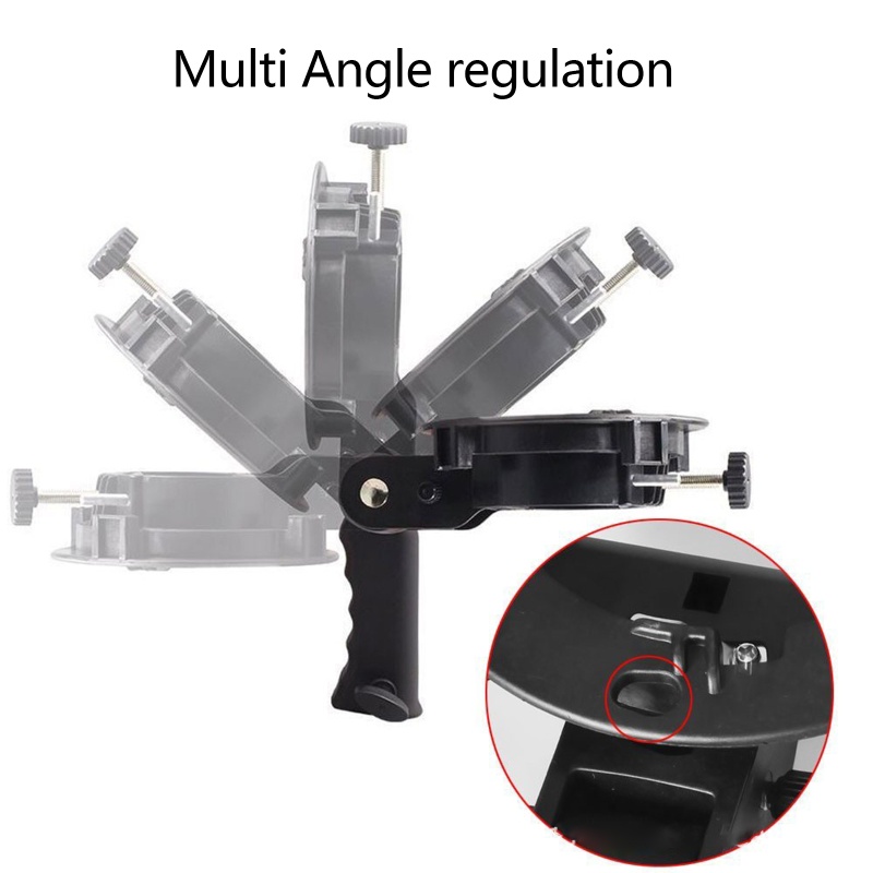 Bộ Chuyển Đổi Giá Đỡ Đèn Flash Có Tay Cầm Cho Dù Chụp Ảnh