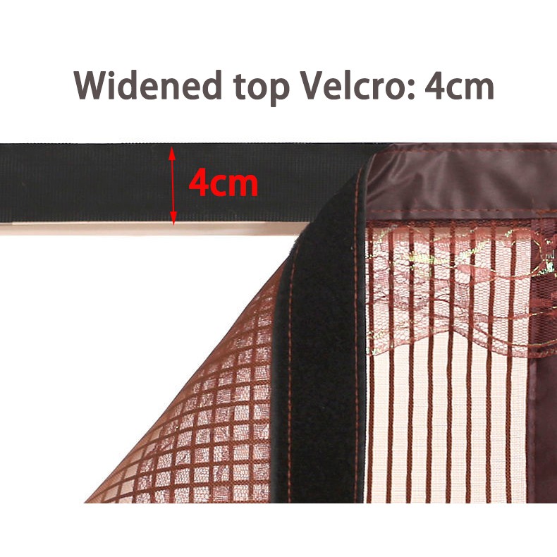 Rèm Cửa Lưới Nam Châm Tự Động Đóng Chống Côn Trùng Mùa Hè Cho Nhà Bếp