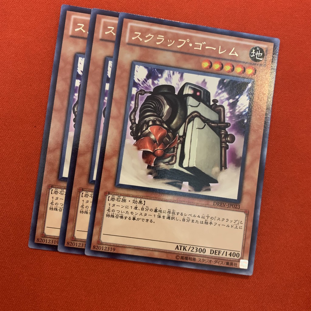 [EN-JP][Thẻ Bài Yugioh Chính Hãng] Scrap Golem