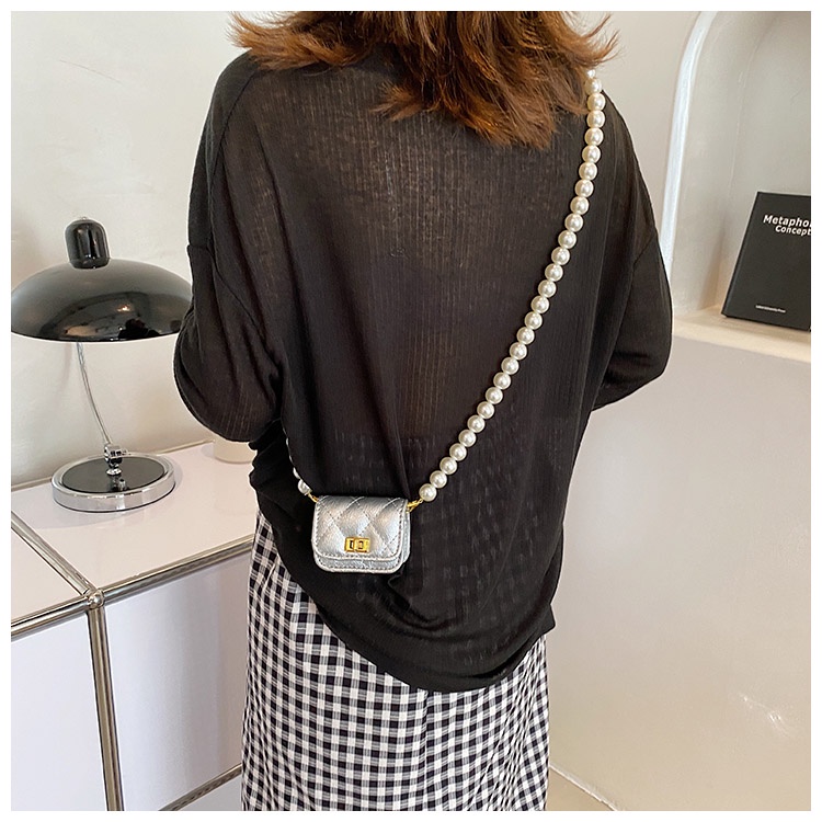 Túi xách nữ mini túi đeo chéo quai đeo ngọc trai nhân tạo1999store_official