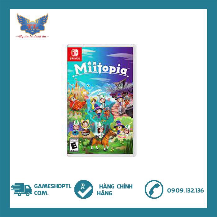 Đĩa Game Miitopia Cho Nintendo Switch