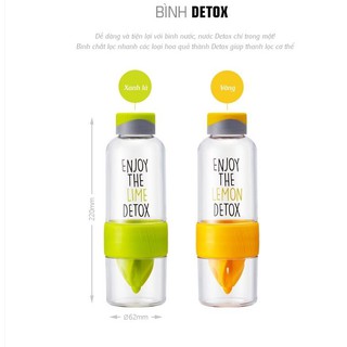 Bình nước Detox Lock&Lock HLC659 - 520ml