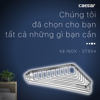[Caesar]  Kệ Góc 1 tầng CAESAR ST854 kích thước 25cm x 25cm x 5cm