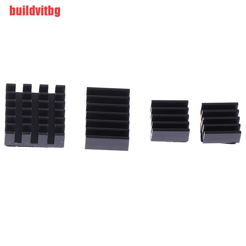 Bộ Tản Nhiệt Cpu Ram Lan Bằng Nhôm Cho Raspberry Pi 4b Gvq