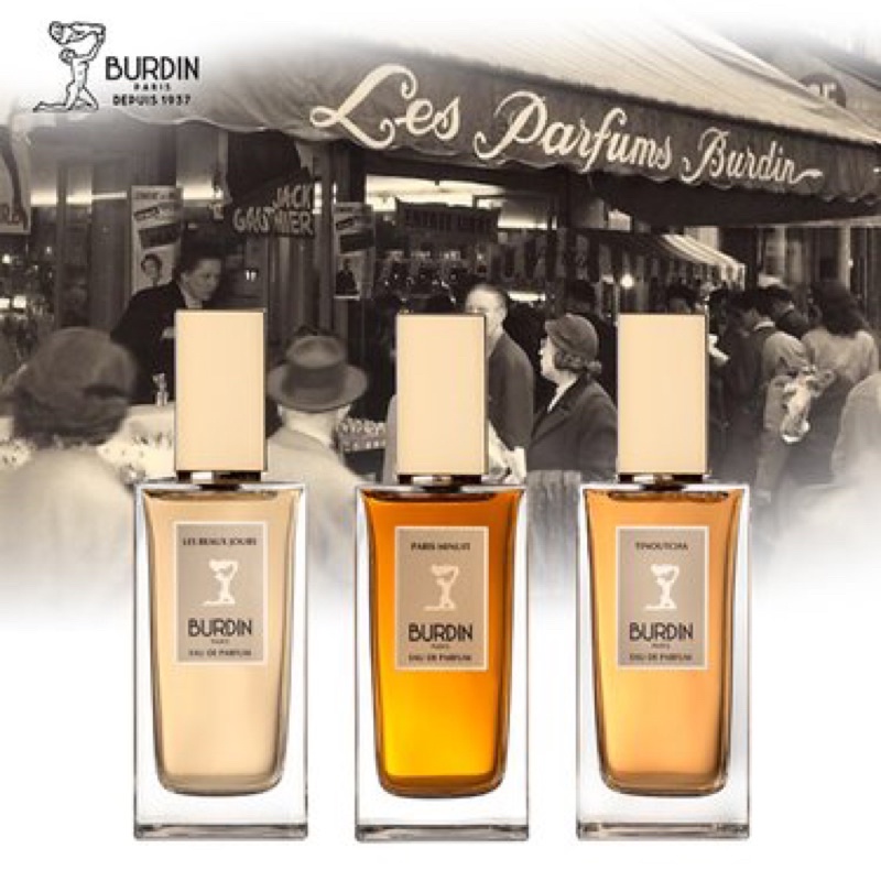 🌹 BURDIN Tinoutcha / Paris Minuit EDP - Vial Sample Mẫu thử nước hoa