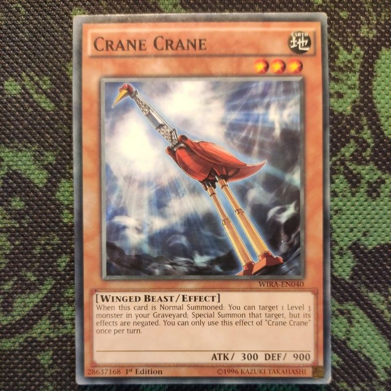 Thẻ bài Yugioh: Crane Crane - WIRA-EN040