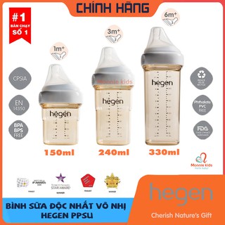 Bình Sữa HEGEN PPSU 150ml 240ml 330ml