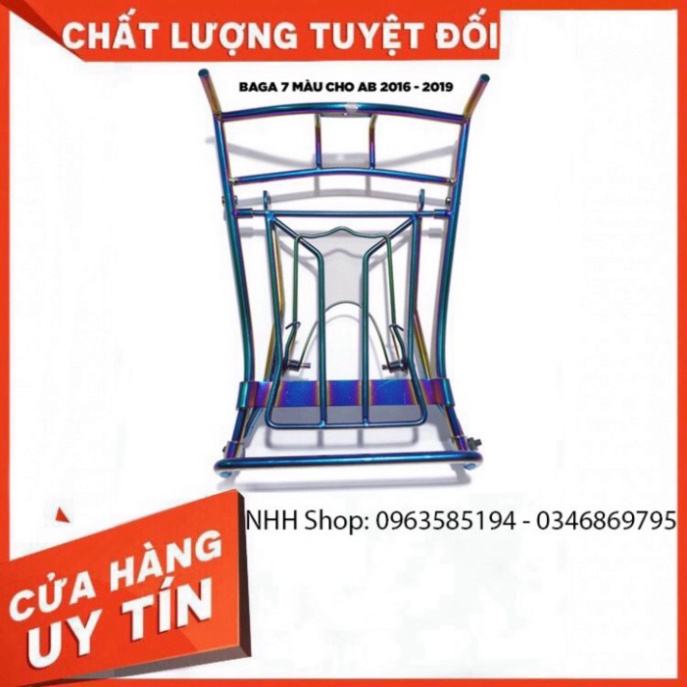 Baga Air Blade ( AB ) 2016 - 2020 Màu Titan