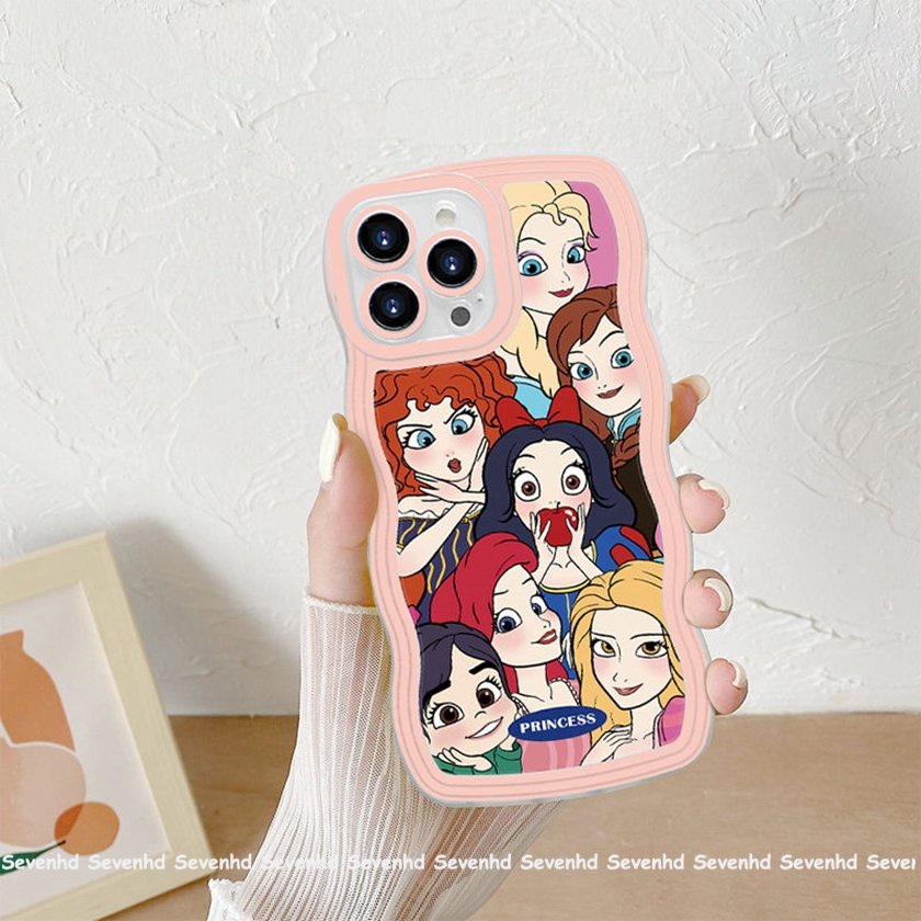 Ốp Điện Thoại Mềm Họa Tiết Hoạt Hình Thời Trang Cho iPhone 14 13 12 11 Pro Max Xs Max Xr X 7 8 6 6s Plus