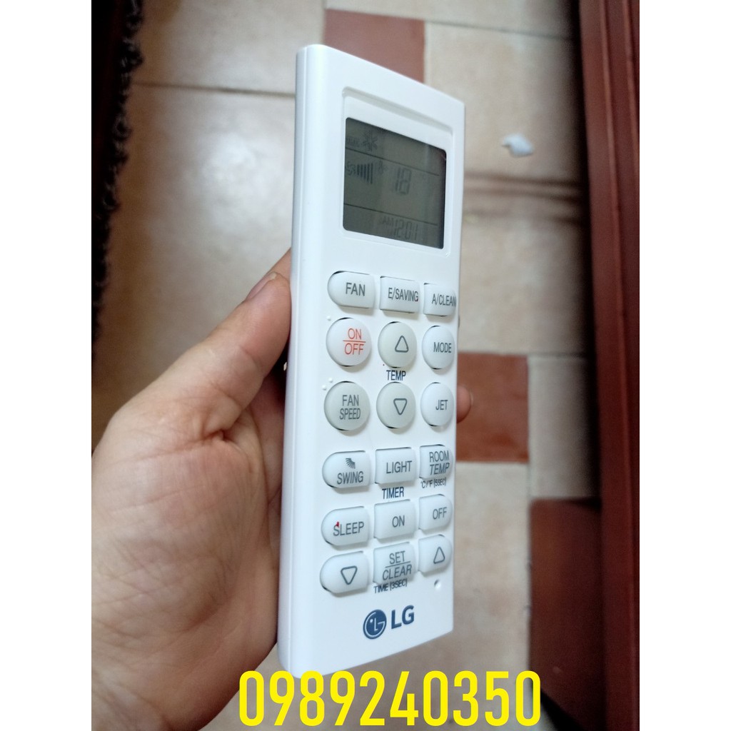 Điều khiển remote điều hòa máy lạnh LG mới chính hãng