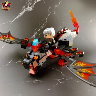 Đồ chơi lắp ráp Mini World Rồng huyền thoại , đồ chơi lego giúp bé phát triển trí tư duy và sáng tạo