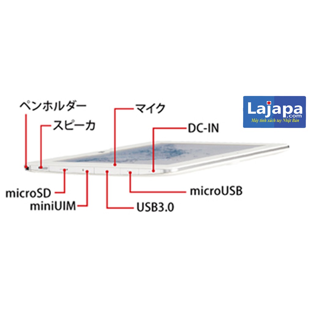 [Bộ Quà Tặng Trị Giá 680K] Máy tinh 2 trong 1 Fujitsu Q584 H Màn hình 2K cảm ứng 10,1 inch  laptop nhat ban LAJAPA | BigBuy360 - bigbuy360.vn