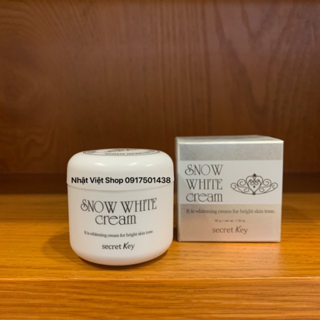 Kem dưỡng trắng da mặt Secret Key Snow White Cream 50g