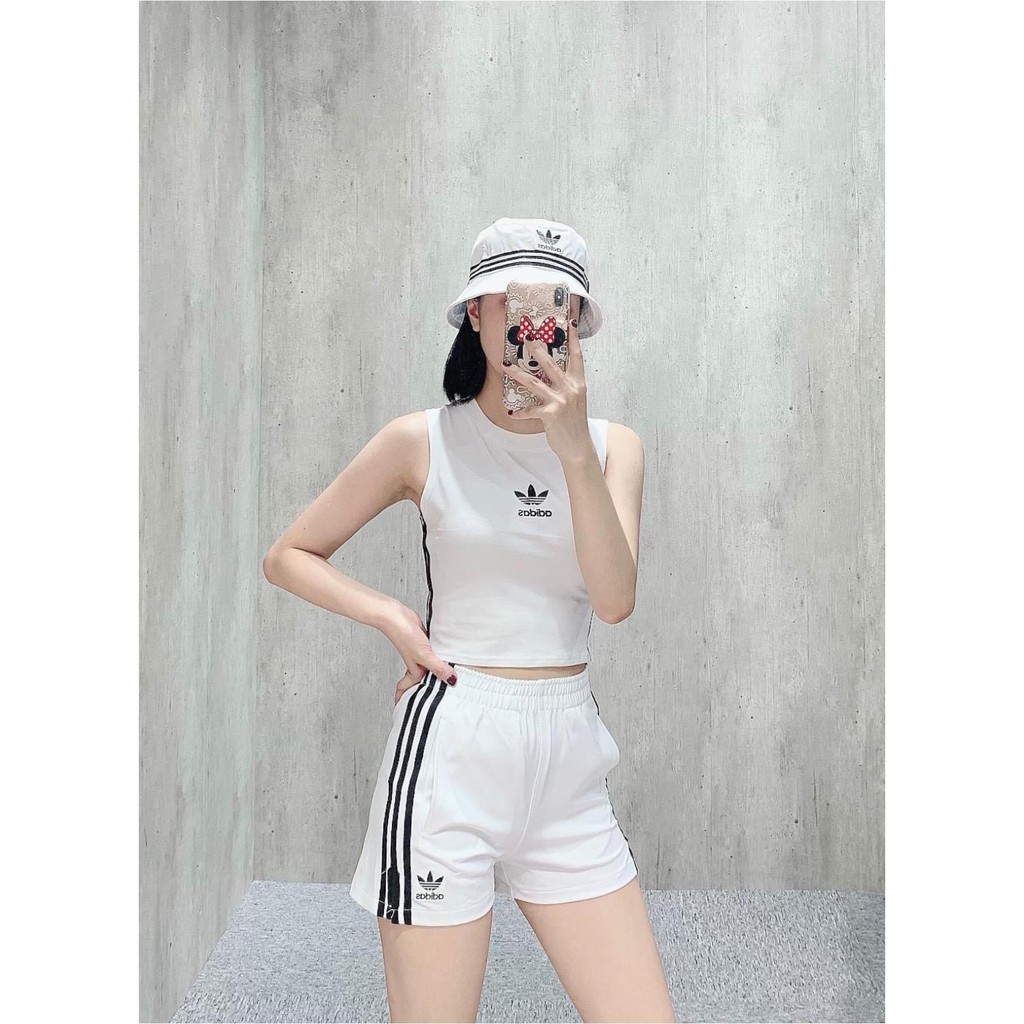 Quần Short thể thao Adidas 3 sọc xuất cambo