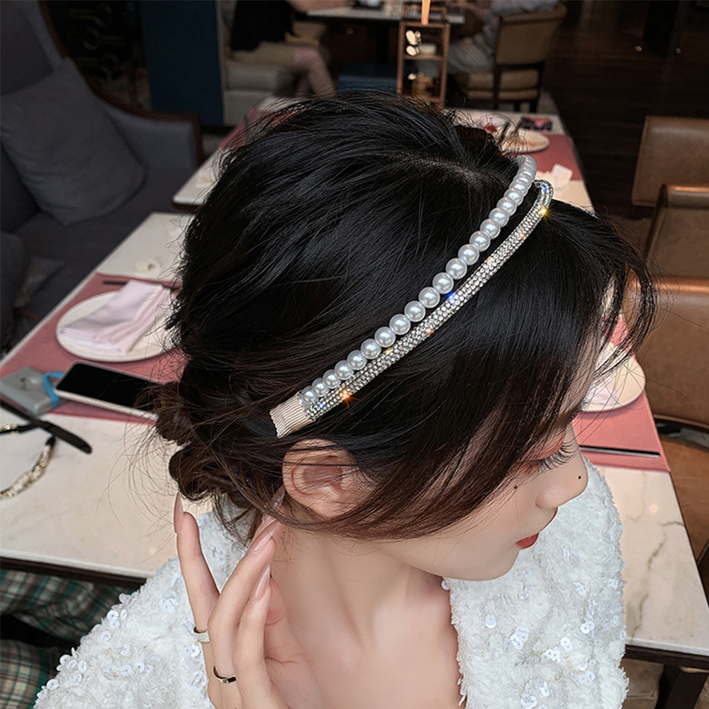 Cài tóc đính ngọc trai thời trang dành cho nữ