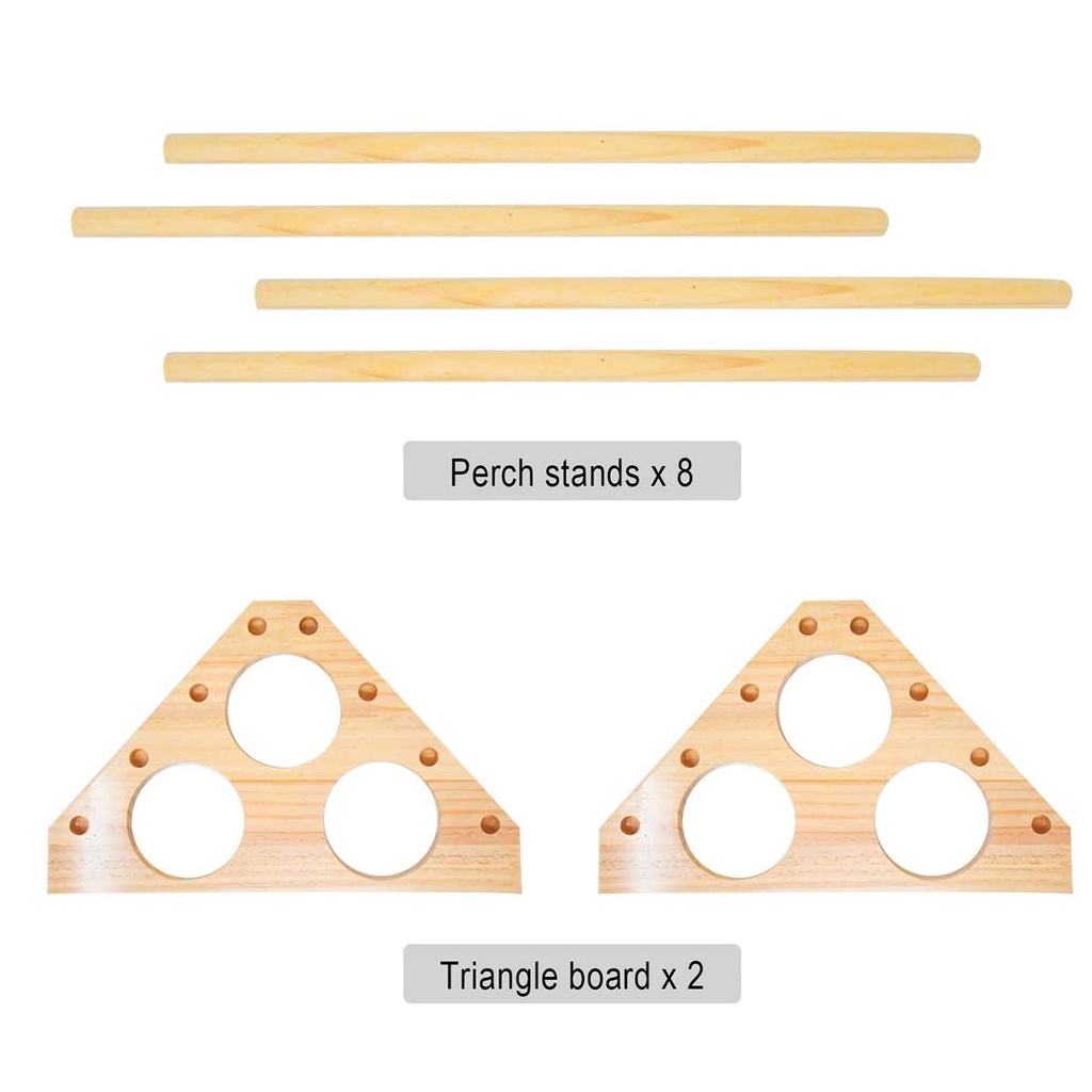 Mocho Đồ Chơi Thang Leo Bằng Gỗ Cho Gà Con