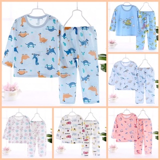 Bộ Cotton sợi tre quần áo trẻ em 10-22kg Cực đẹp bé trai bé gái