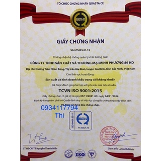 Khẩu trang KF94 - Màu hồng (thùng 300 cái)