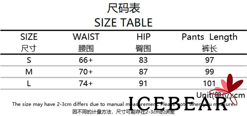 Quần Dài Thể Thao Dáng Ôm Kẻ Sọc Đính Kim Cương Cá Tính Cho Nữ