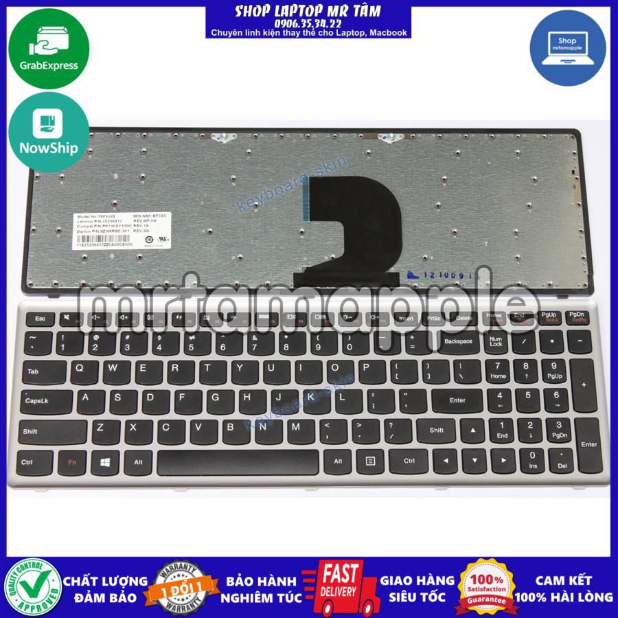 (KEYBOARD) BÀN PHÍM LAPTOP LENOVO Z500/Z500A dùng cho Ideapad U510 Z500 Z500A Z500G P500