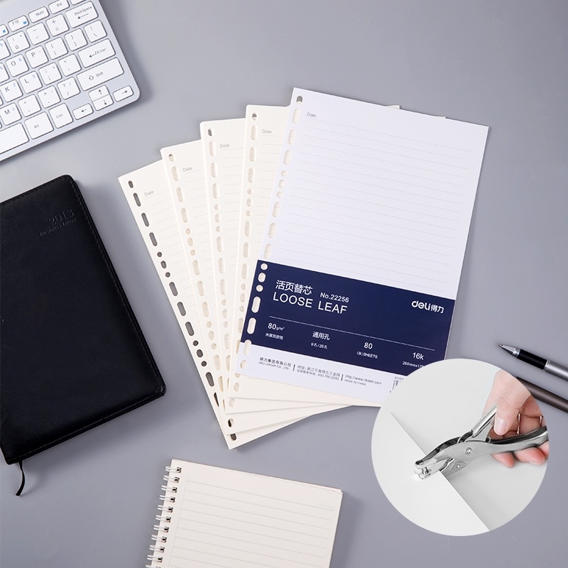 Dụng cụ bấm lỗ giấy đơn làm sổ còng sổ planner bullet journal tiện dụng