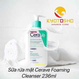 Sữa rửa mặt CeraVe Foaming Facial Cleanser 236ml/473ml