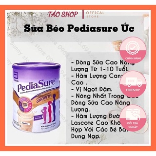 Sữa pediasure úc 850gr