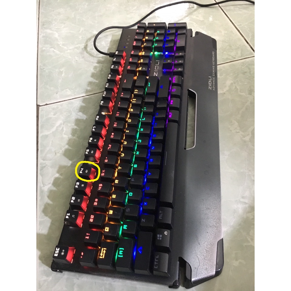 Bàn phím cơ led 1 vaì nút không sáng và liệt 1, 2 nút phụ giá rẻ vẫn dùng tốt thanh lý | BigBuy360 - bigbuy360.vn