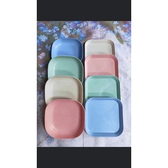 Set đĩa lúa mạch 8 cái