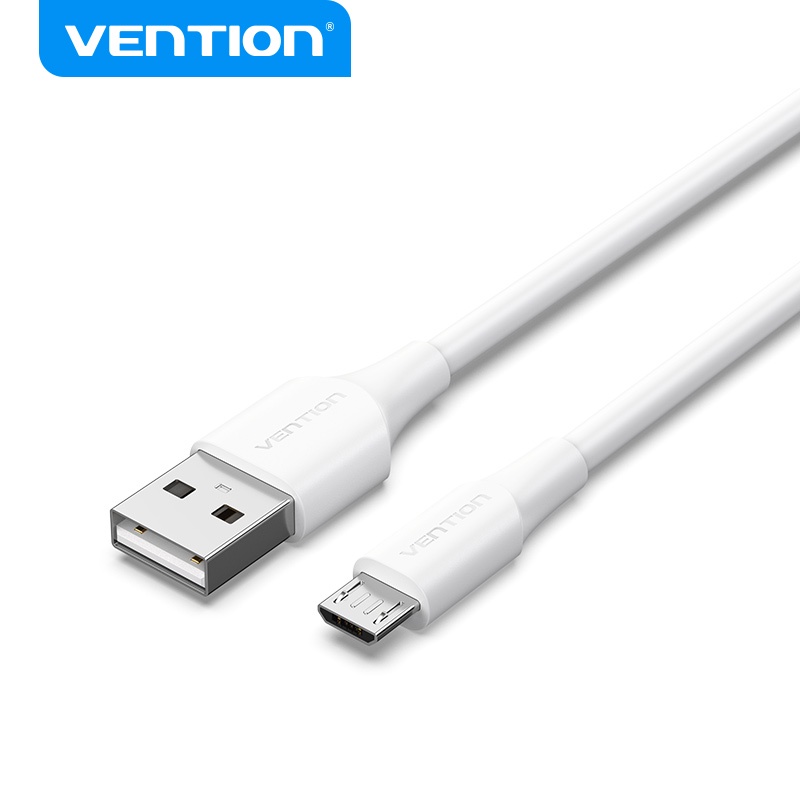 Dây cáp sạc Vention Micro USB 2A tương thích với Xiaomi/ Samsung