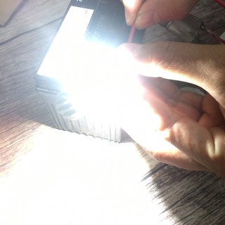 Bóng pha LED 2 tim chân H4 siêu sáng cho xe máy