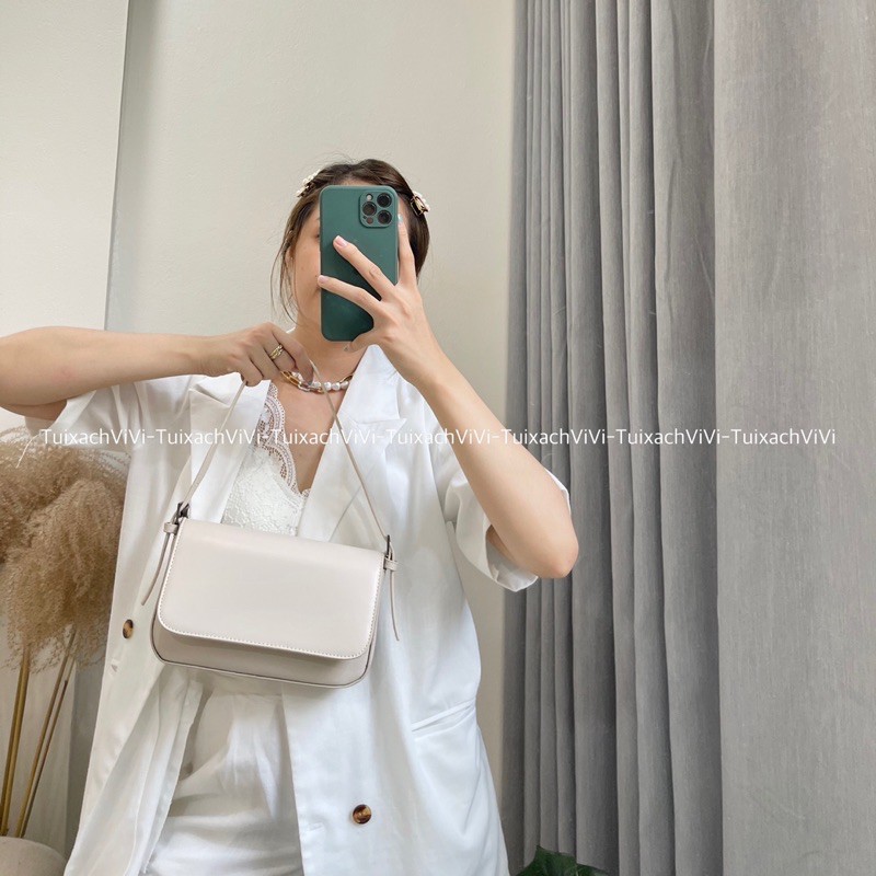 Túi Hai Dây Đeo Chéo Và Kẹp Nách ViVi - Phong Cách Cá Tính Đơn Giản Tiện Lợi [Clip &amp; Ảnh thật]
