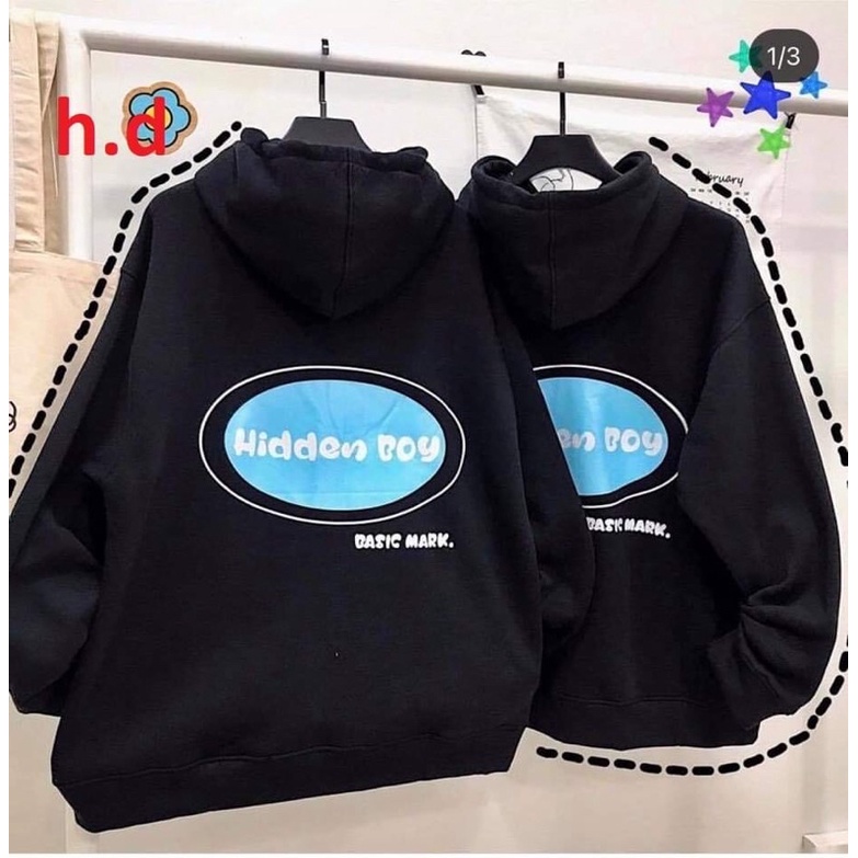 Áo khoác hoodie form rộng Hidden Boy Ulzzang☘Hodie nữ form rộng vải nỉ giá rẻ không xù lông áo thu đông unisex 2021 | BigBuy360 - bigbuy360.vn