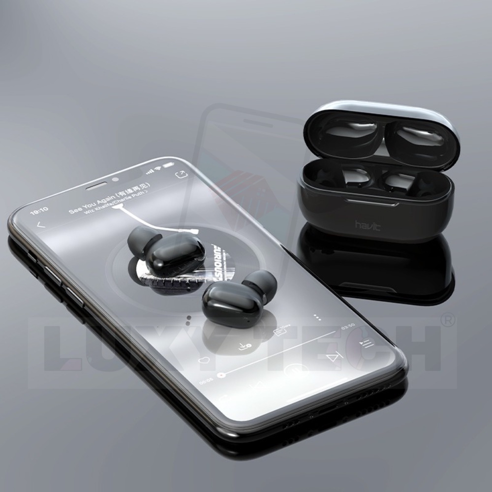 Tai Nghe Bluetooth TWS HAVIT TW925 BT 5.0, Điều Khiển Âm Thanh 1 Chạm - Chính Hãng BH 12 Tháng