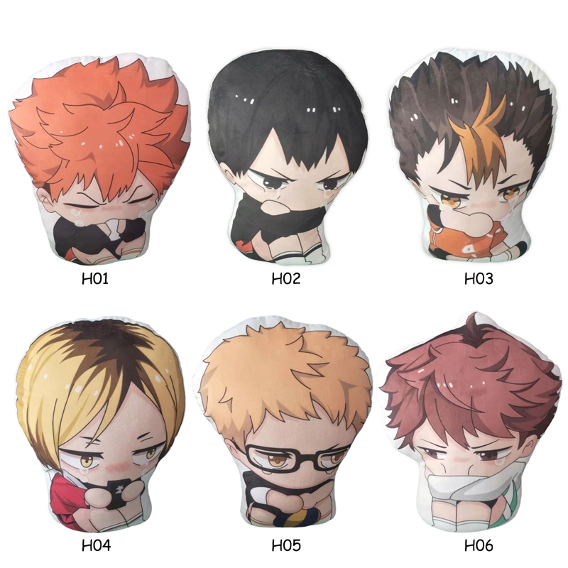 Vỏ Gối In Hình Nhân Vật Anime Haikyuu!! Shoyo Hinata Shonen 45cm