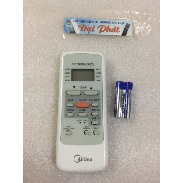 Điều Khiển Máy Lạnh Media  Nút Hồng ( Hàng Chính Hãng Mới 100%)