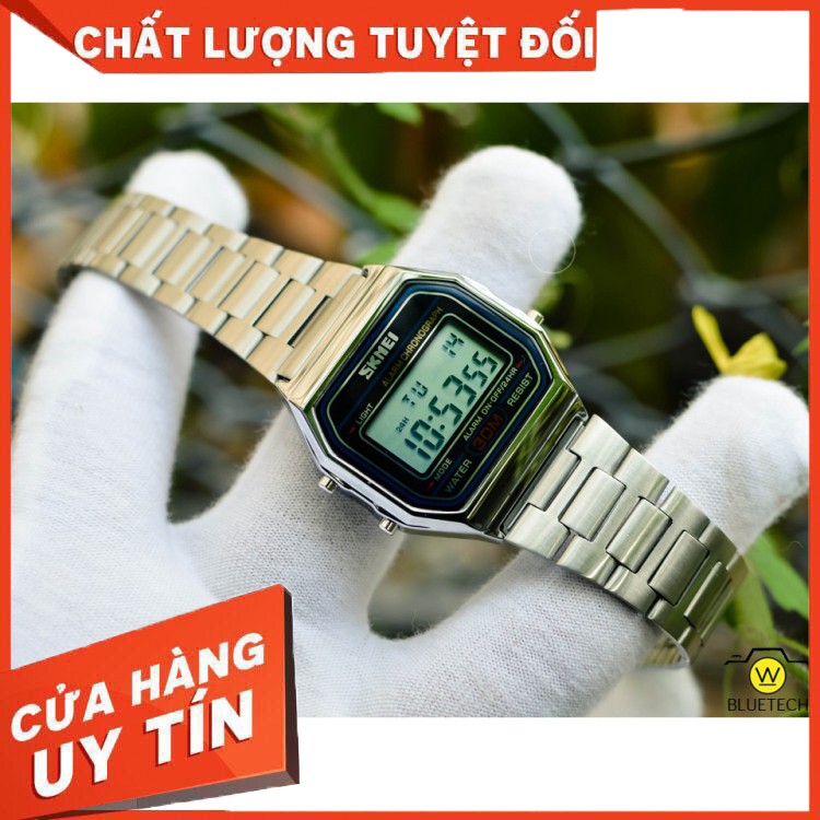 HÀNG CAO CẤP -   Đồng hồ UNISEX SKMEI 1123 Điện Tử - Tặng kèm 01 Pin Điện Tử  -