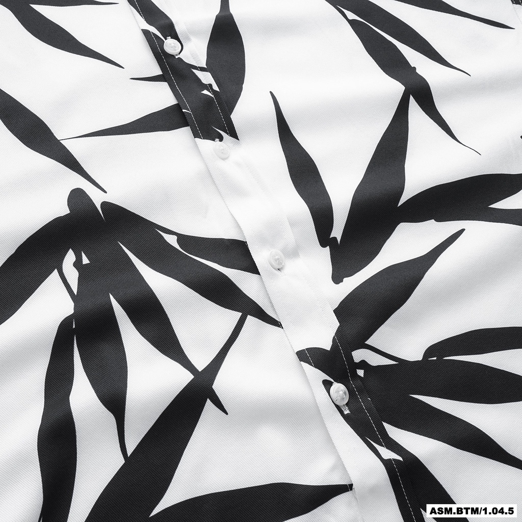 Áo Sơ Mi Cộc Tay Nam Họa Tiết Vải Cotton Dệt Sớ Chéo - BENTINO | BigBuy360 - bigbuy360.vn