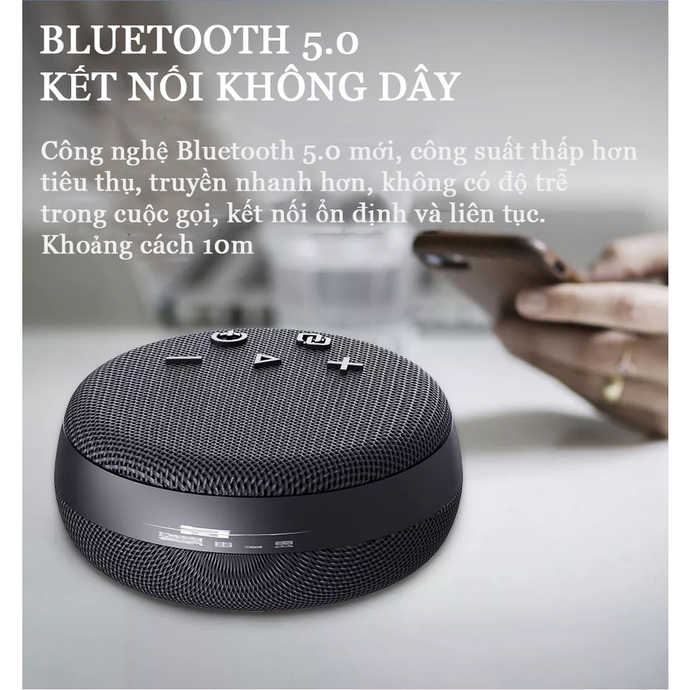 Loa chống thấm nước mini , hỗ trợ Bluetooth, thẻ nhớ, USB Zealot S77 - BH 12 tháng - 1 đổi 1 -Âm thanh nổi