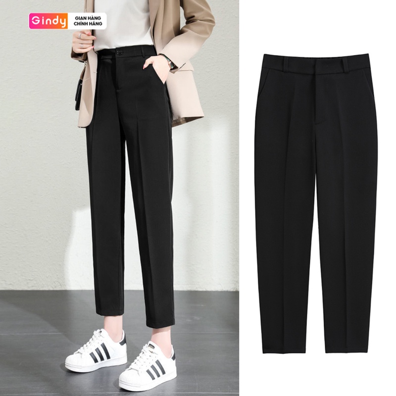 Quần tây baggy nữ GINDY thời trang công sở sinh viên học sinh Q12106