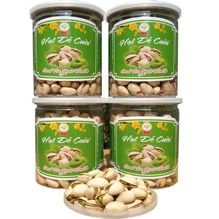 Combo 4 Hũ Hạt Dẻ Cười Nguyên Liệu NHập Khẩu Loại 1 TLP (Mẫu Tết)