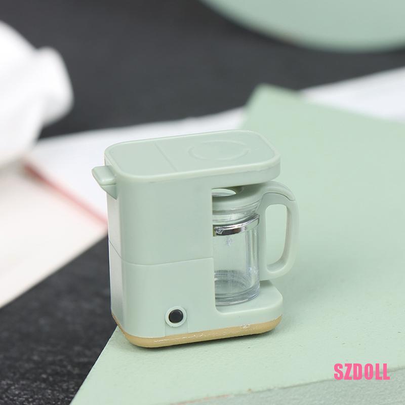 Mô Hình Bình Pha Cà Phê Tỉ Lệ 1:12 Trang Trí Nhà Búp Bê