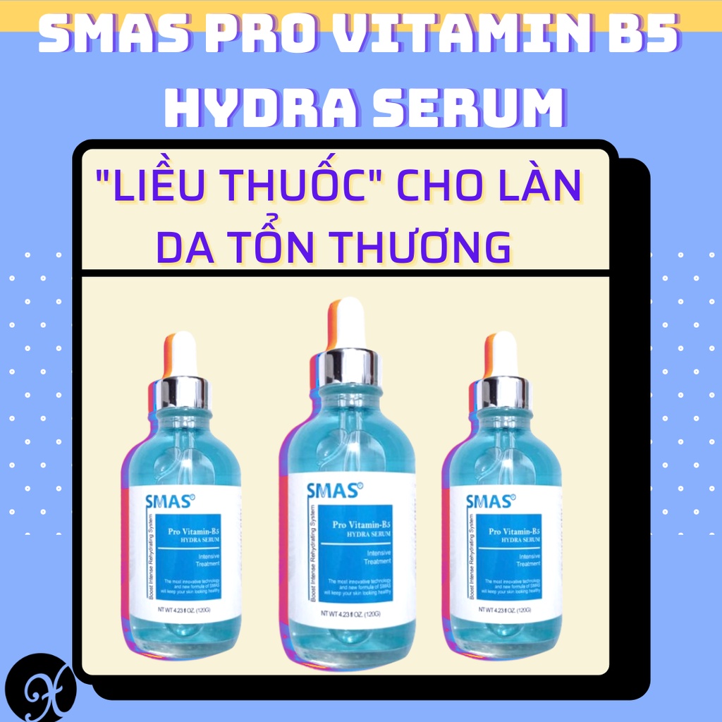 Tinh chất phục hồi ,cấp ẩm cho da Smas Pro Vitamin B5 Hydra Serum