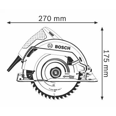 Máy Cưa Đĩa Bosch GKS 7000 184mm/1100W (06016760K0)