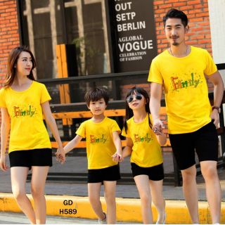 Áo đồng phục gia đình, nhóm, lớp, công ty chất đẹp 100% cotton