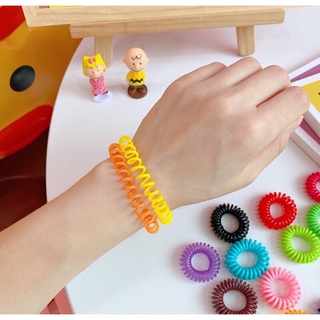 5 cột tóc lò xo nhiều màu