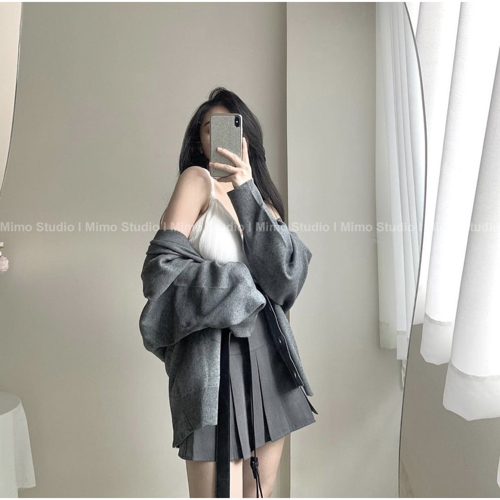-  Quà tặng sinh nhật,bạn gái,cho nữ,tết Áo Khoác len/ Váy xếp ly